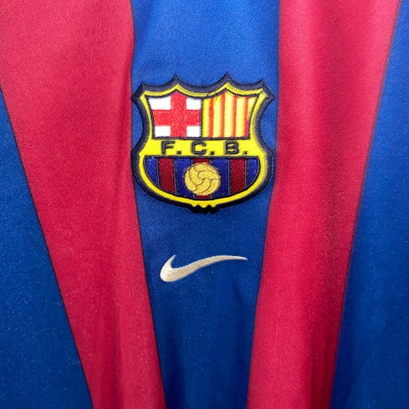 FC BARCELONA RIVALDO JERSEY VERY GOOD CONDITON - Picture 4 of 11